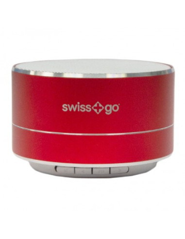 SWISS-GO BT-001 CLIO SPEAKER BLUETOOTH red