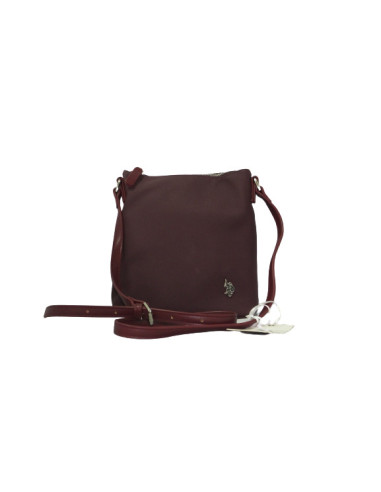 U.S POLO PORTSMOUTH C/BODY ZIP  BAG WINE