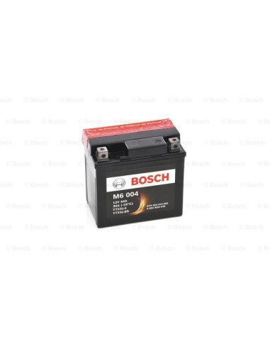 BATTERIA MOTO M6004 (4AH DX) - 80A BOSCH