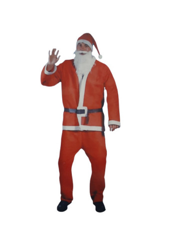 COSTUME BABBO NATALE ADULTO TAGLIA UNICA