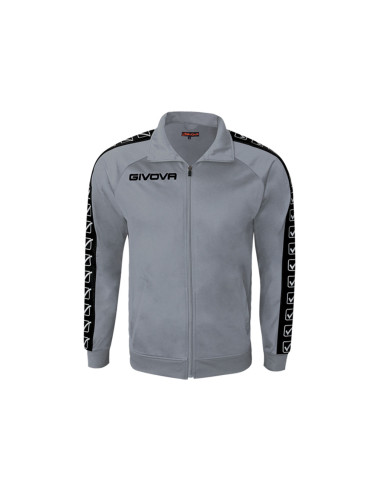 Giacca Tricot Band Givova BA13 Grigio Chiaro Grande Fratello 2020