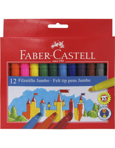 Pennarelli jumbo il castello Faber Castell 554312