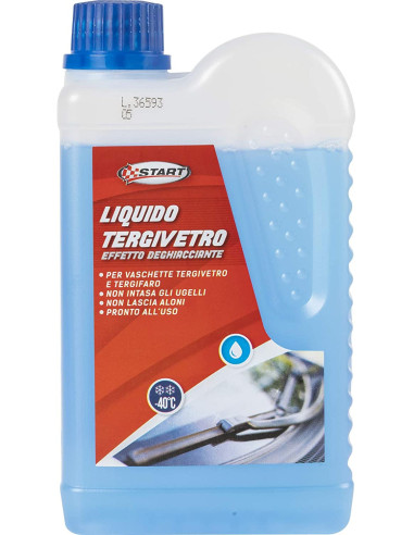 START Liquido tergivetro concetntrato Effetto deghiacciante Fino a -40°C