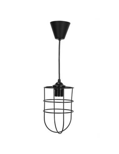 LAMPADA A SOSPENSIONE AYD-662 IN METALLONERO15X55