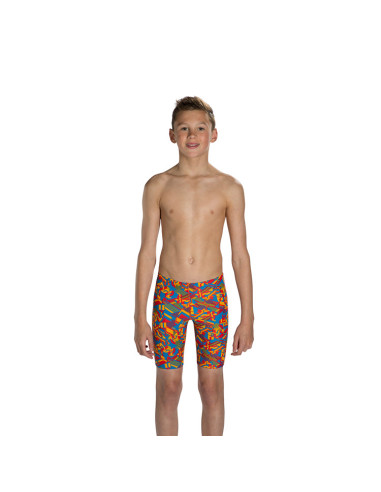 Speedo Pantaloncini Ragazzo Clash Block Allover Jammer Multicolore