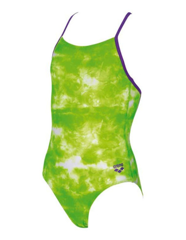 Arena Costume intero Bambina Clouds jr One piece Verde