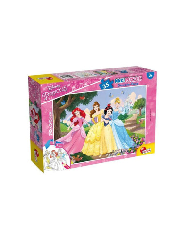 Lisciani Disney Princess Puzzle Maxi Floor Double Face 35 Pezzi