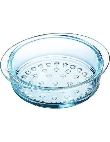 Cestello cuoci vapore Pyrex in vetro borosilicato Ø20 cm, trasparente P03N000/7046