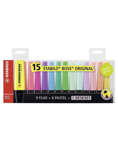 Evidenziatori Stabilo Boss Original colori assortiti 7015-01-5