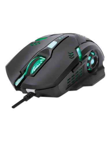 Mouse Ottico Gaming USB 3200dpi Retroilluminazione LED RGB