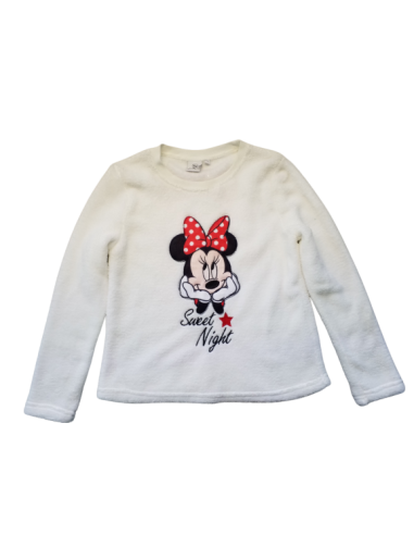 Disney Pigiama Bambina Minnie Mouse Bianco/Rosso