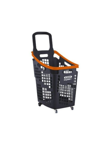 Carrello spesa Araven ShopRoll65 Grigio e Arancio 65 L 39 x 54 x 87,5 cm