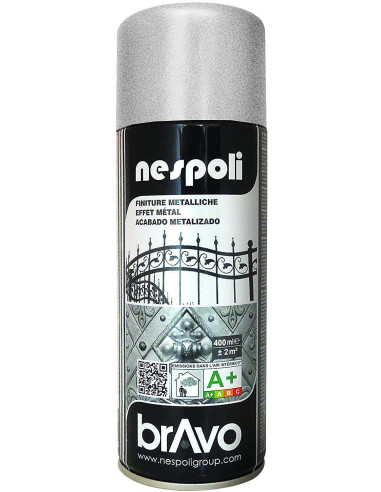 Smalto spray Nespoli N0PFM47040 Bravo finiture metalliche 400 ml