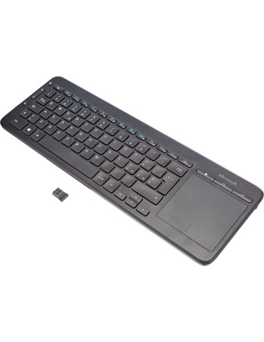 Microsoft All-in-One Tastiera computer QWERTY Wireless Nero N9Z-00013