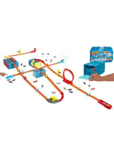 Hot Wheels Track Builder Pista Ghiaccio