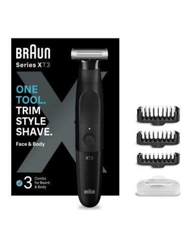 Rasoio barba Braun XT3100 SERIES X 4D Blade Face Black