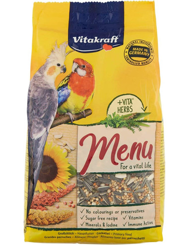 VITAKRAFT Menu Premium per Parrocchetti