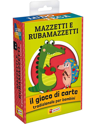 LISCIANI Ludoteca Le Carte dei Bambini Mazzetti e Rubamazzetti