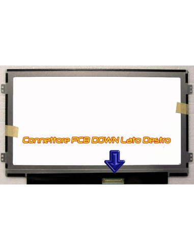 10.1 B101AW06 M101NWT4 WSVGA Display LED glossy SLIM