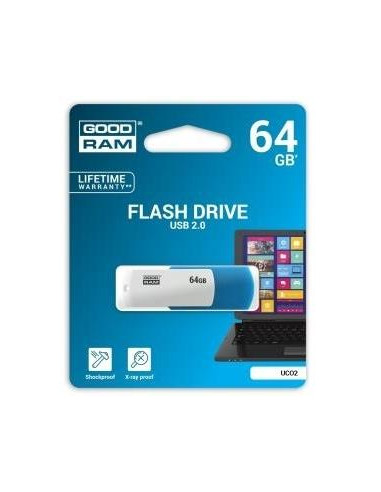 Pendrive GoodRAM 64GB UCO2 MIX USB 2.0 - retail blister