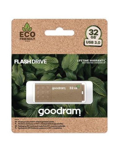 Pendrive GoodRAM 32GB UME3 GREEN USB 3.0 - retail blister