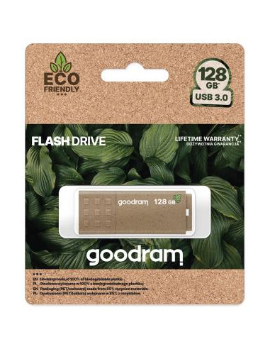 Pendrive GoodRAM 128GB UME3 GREEN USB 3.0 - retail blister