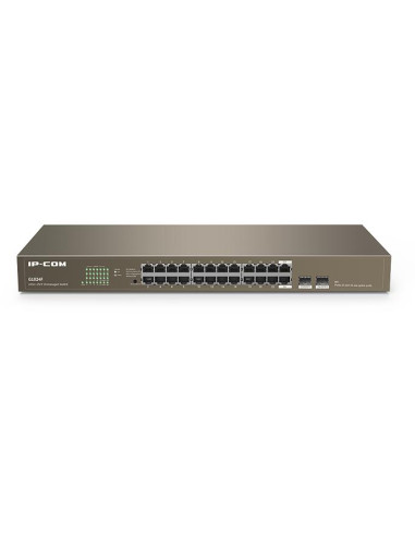 Switch Unmanaged 24 porte 10/100/1000Mbps + 2 SFP Gigabit