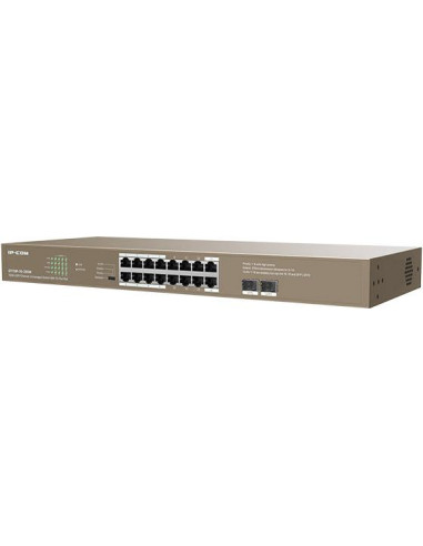 Switch Unmanaged 16GE+2 SFP a 16 porte 10/100/1000Mbps