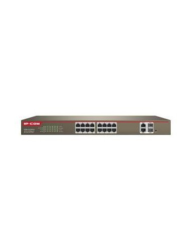 Switch managed 16 porte 100M+2 port Gigabit TP/SFP Combo PoE