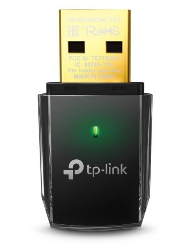 Scheda Wireless USB Dual Band AC600 TP-Link Archer T2U