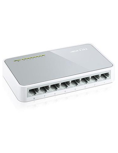 Switch desktop 8 porte 10/100 Mbps plug & play TL-SF1008D