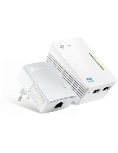 Kit 2 powerline WiFi 2.4 GHz AV600 2+1 porte LAN TL-WPA4220