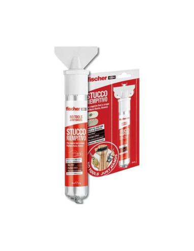 Fischer Stucco Muro Riempitivo Rapido Bianco Cartuccia da 70 ml