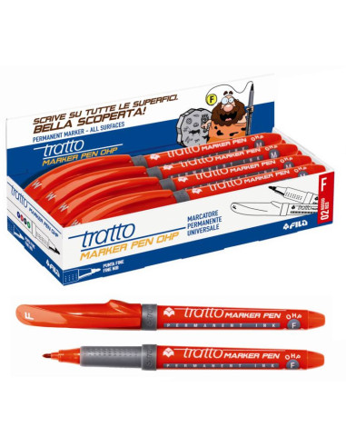 FILA Tratto Marker Pen Ohp F Rosso